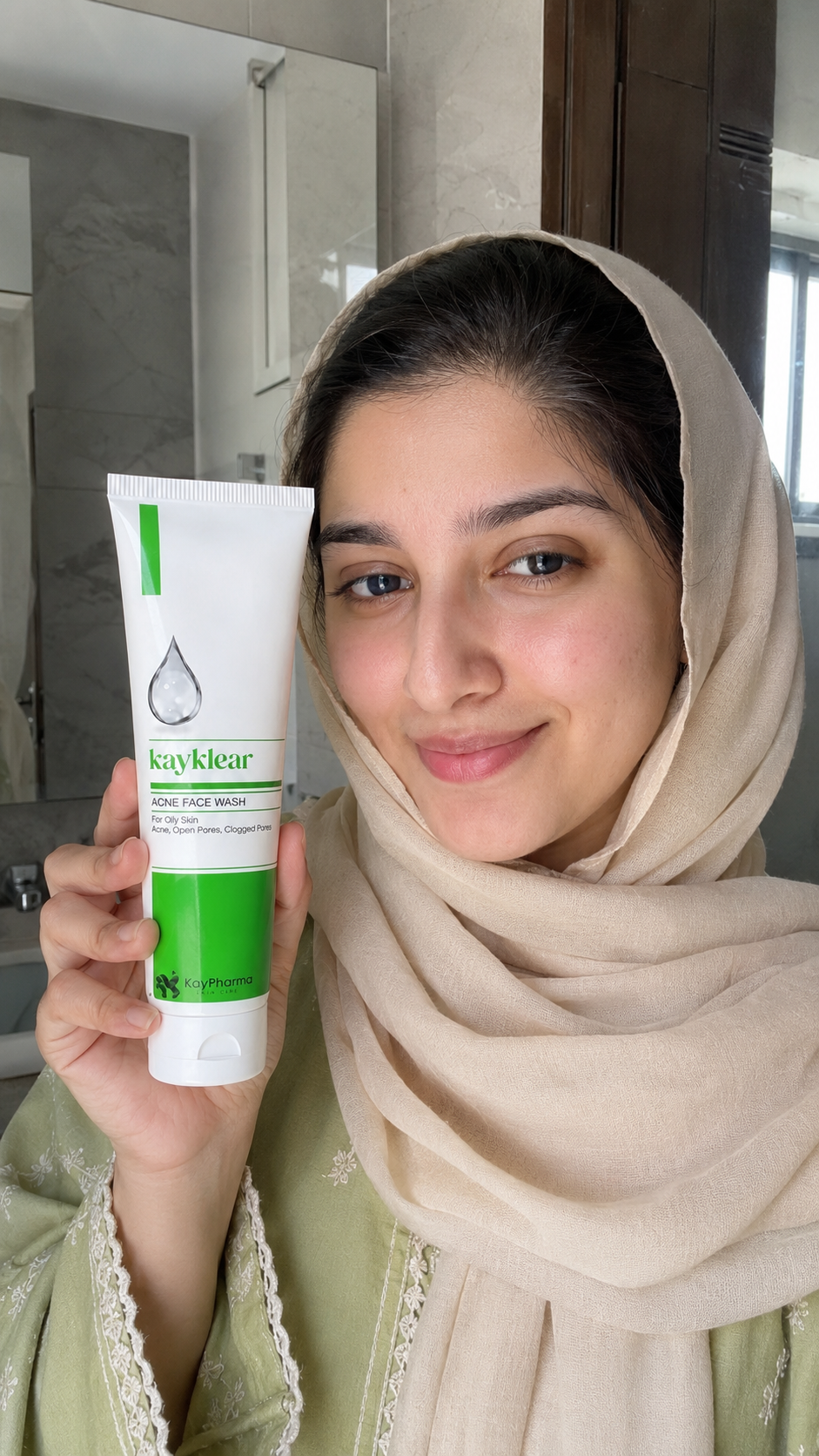 KayPharma face wash routine image
