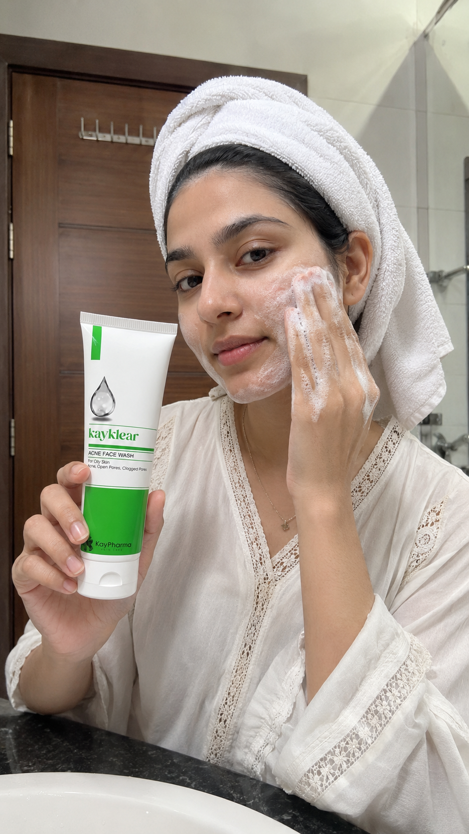 KayPharma skincare before after style image