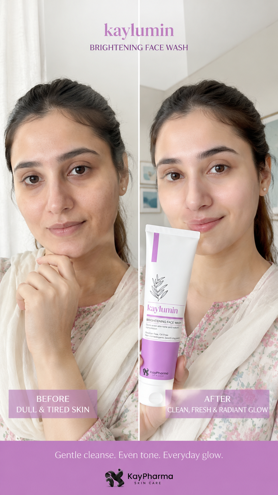 KayPharma model holding product image